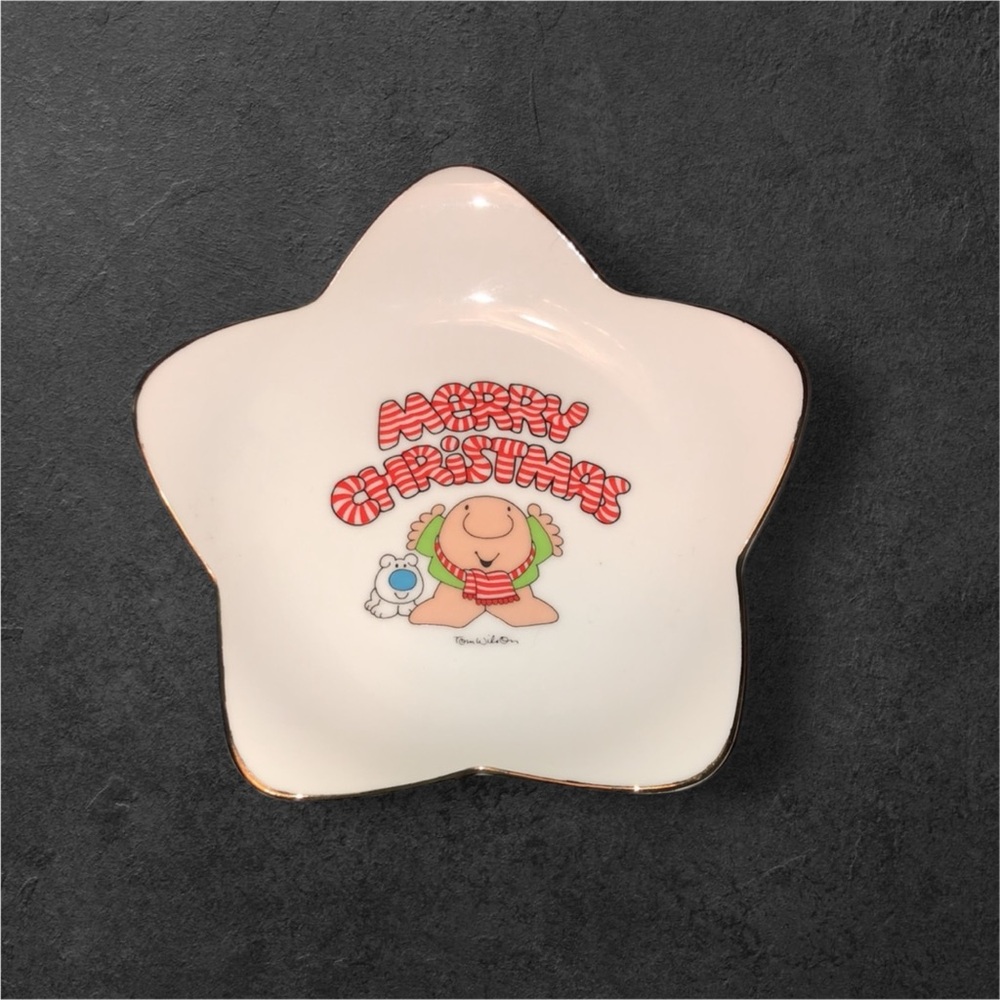 Retro Ziggy Christmas Star candy dish